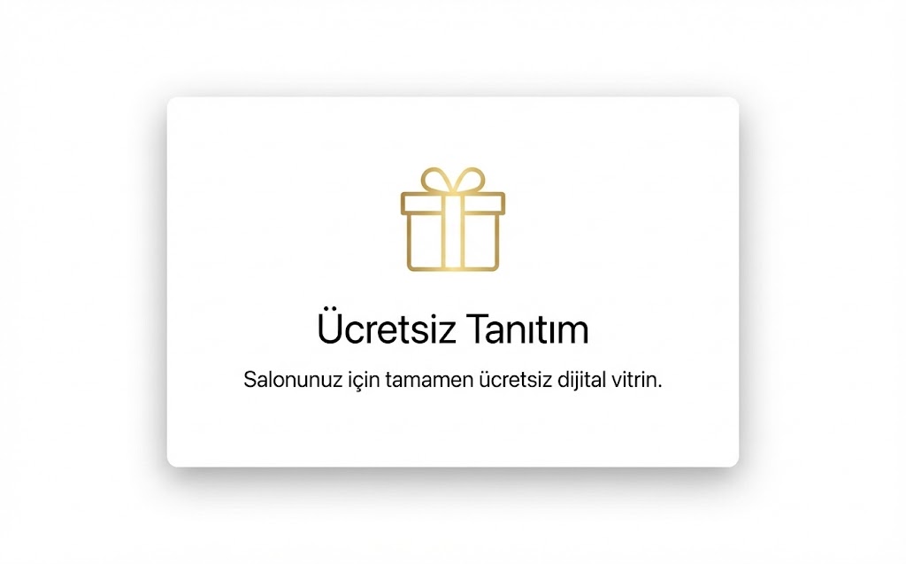 Ücretsiz tanıtım kartı